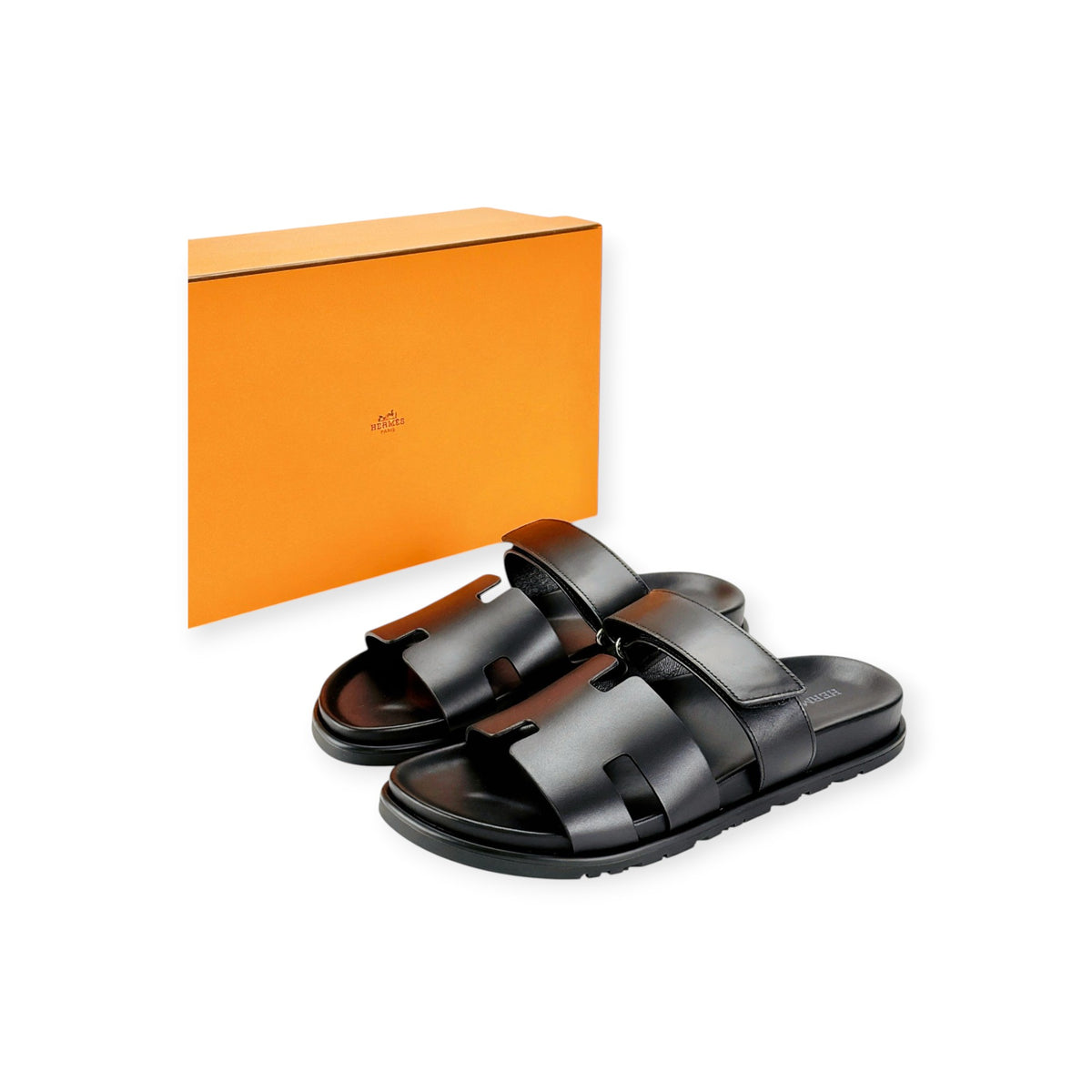 Hermes Chypre Slipppers
