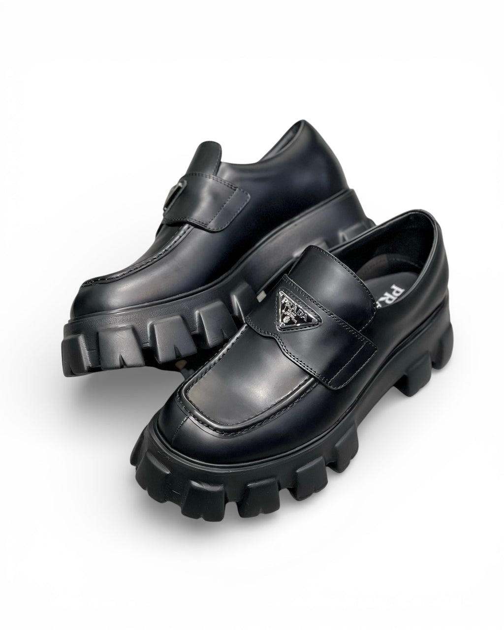 Prada Monolith Loafers