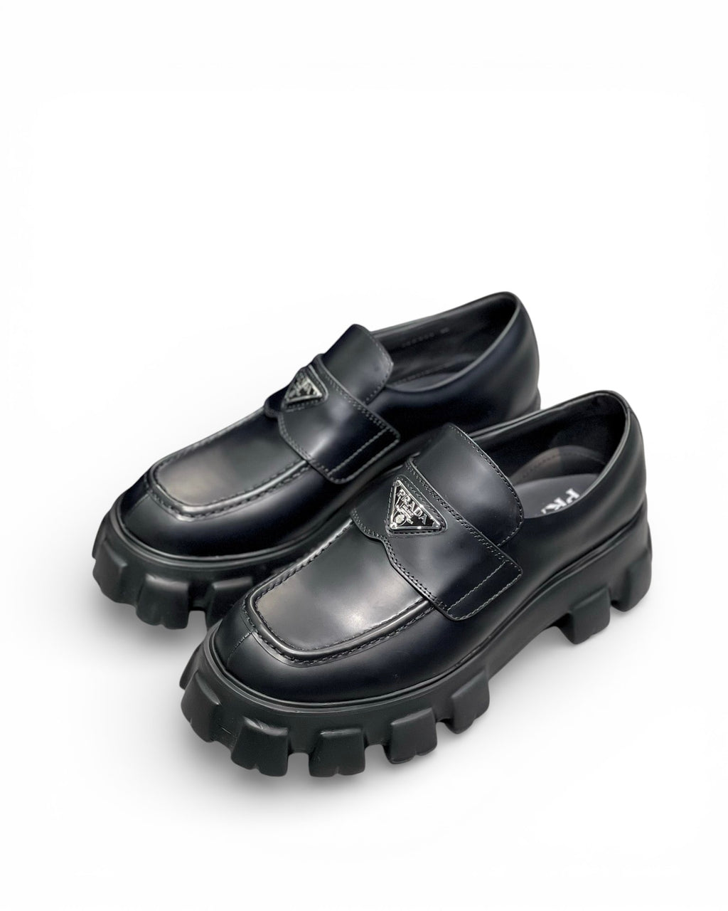 Prada Monolith Loafers