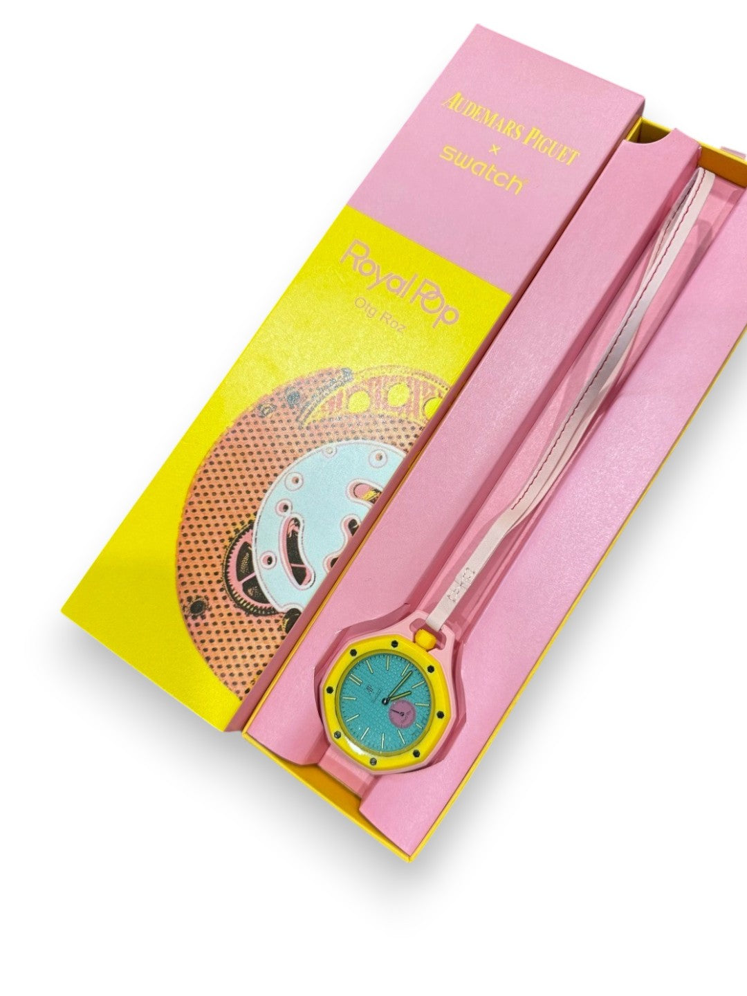 Audemars Piguet X Swatch Royal Pop OTG Roz Watch
