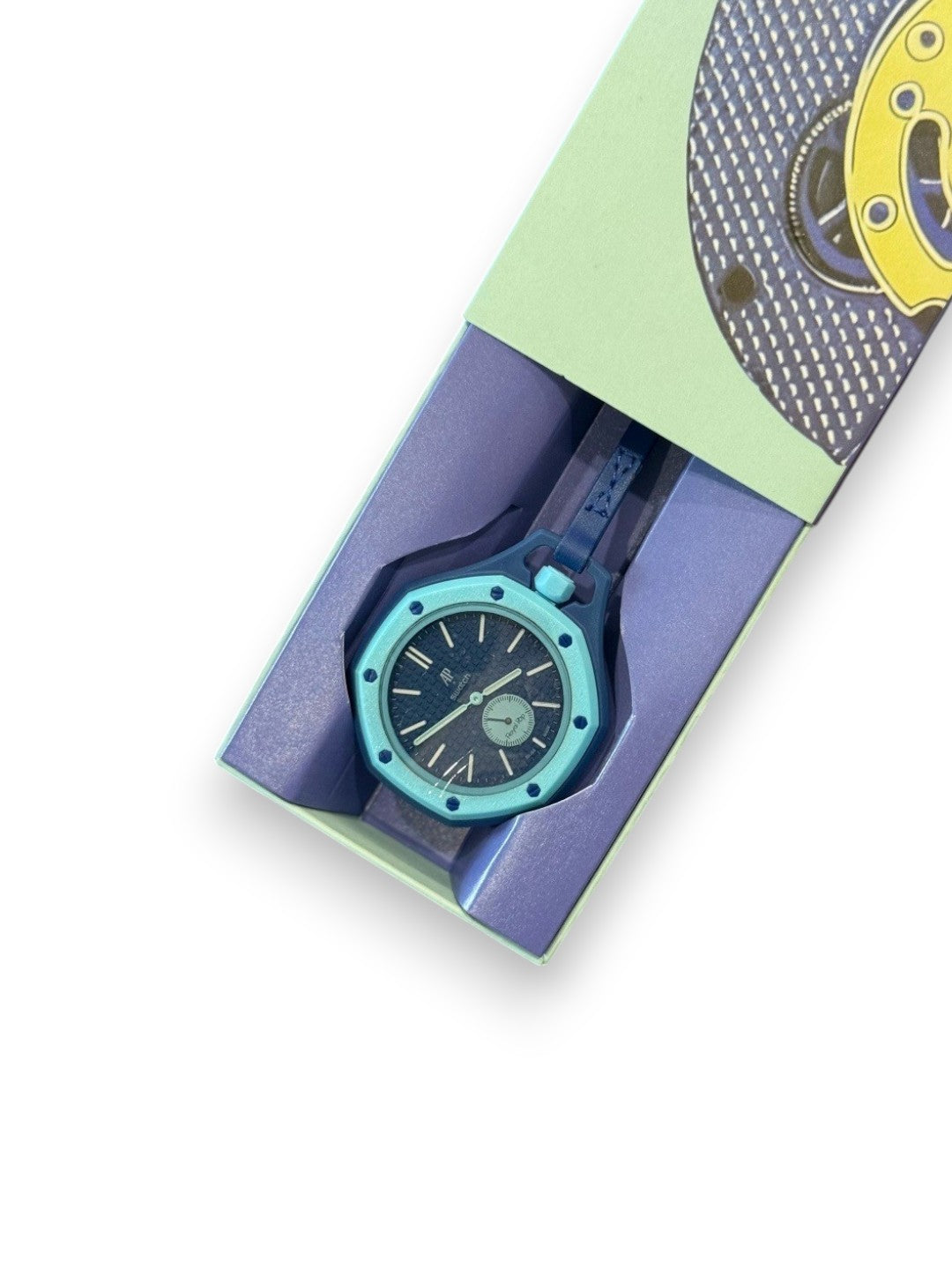 Audemars Piguet X Swatch Royal Pop Lan Ba Watch