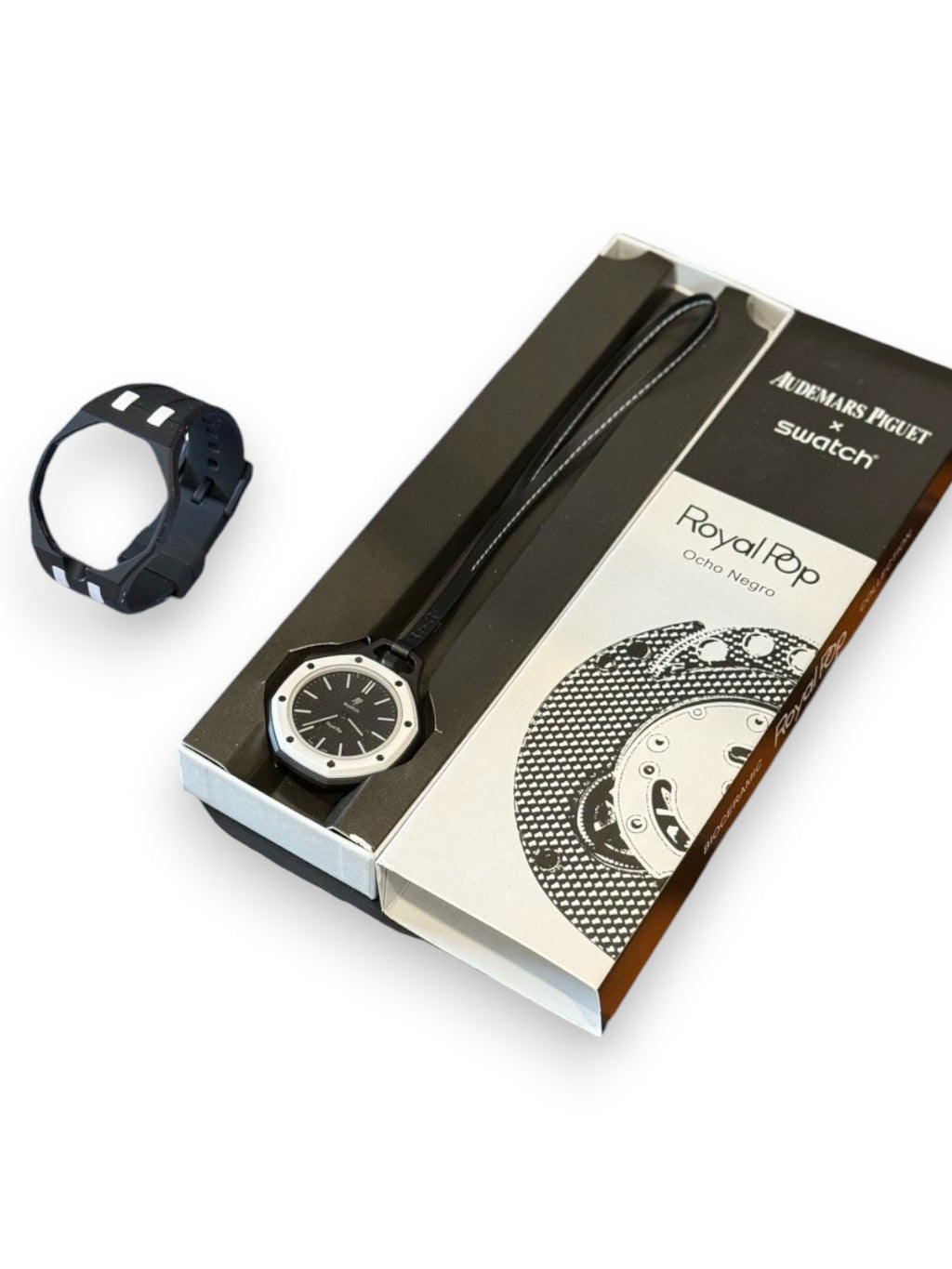 Audemars Piguet X Swatch Royal Pop Ocho Negro Watch