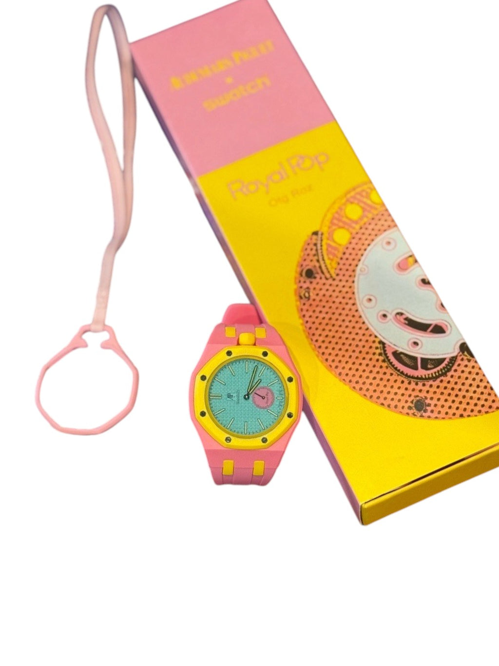 Audemars Piguet X Swatch Royal Pop OTG Roz Watch