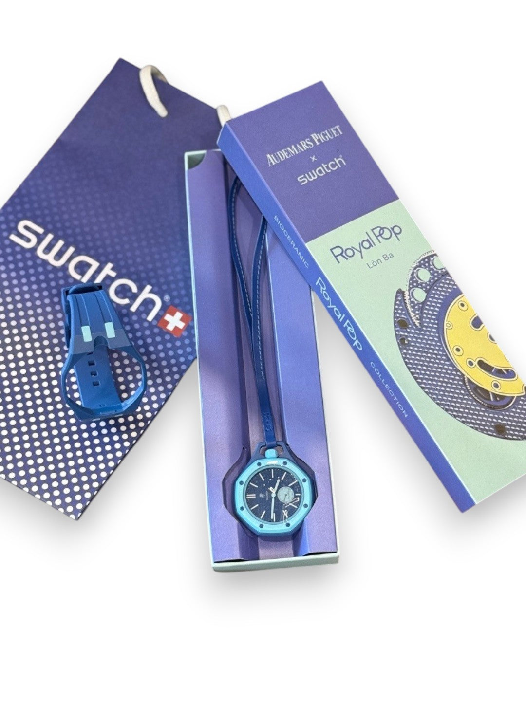 Audemars Piguet X Swatch Royal Pop Lan Ba Watch