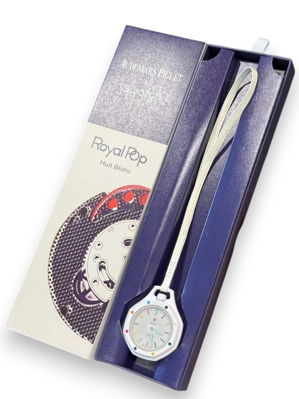 Audemars Piguet X Swatch Royal Pop Huit Blanc Watch