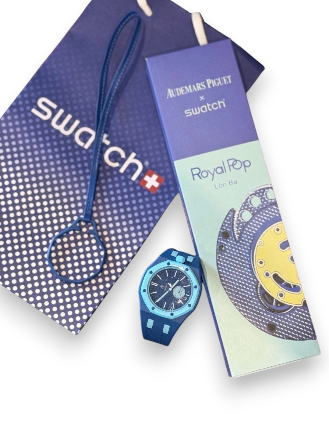 Audemars Piguet X Swatch Royal Pop Lan Ba Watch