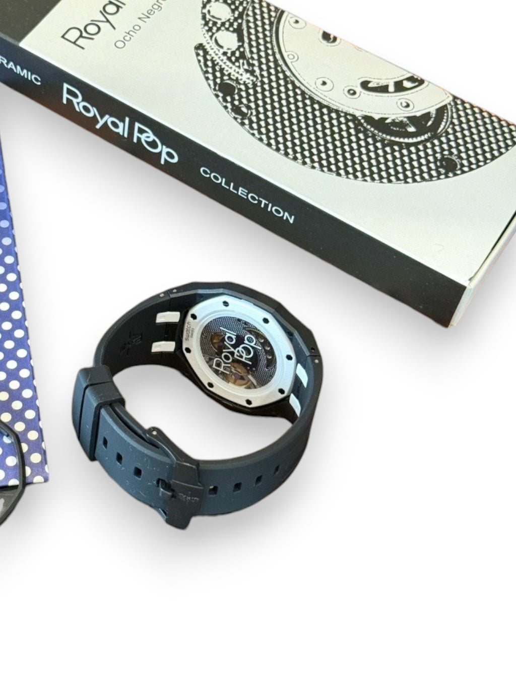 Audemars Piguet X Swatch Royal Pop Ocho Negro Watch