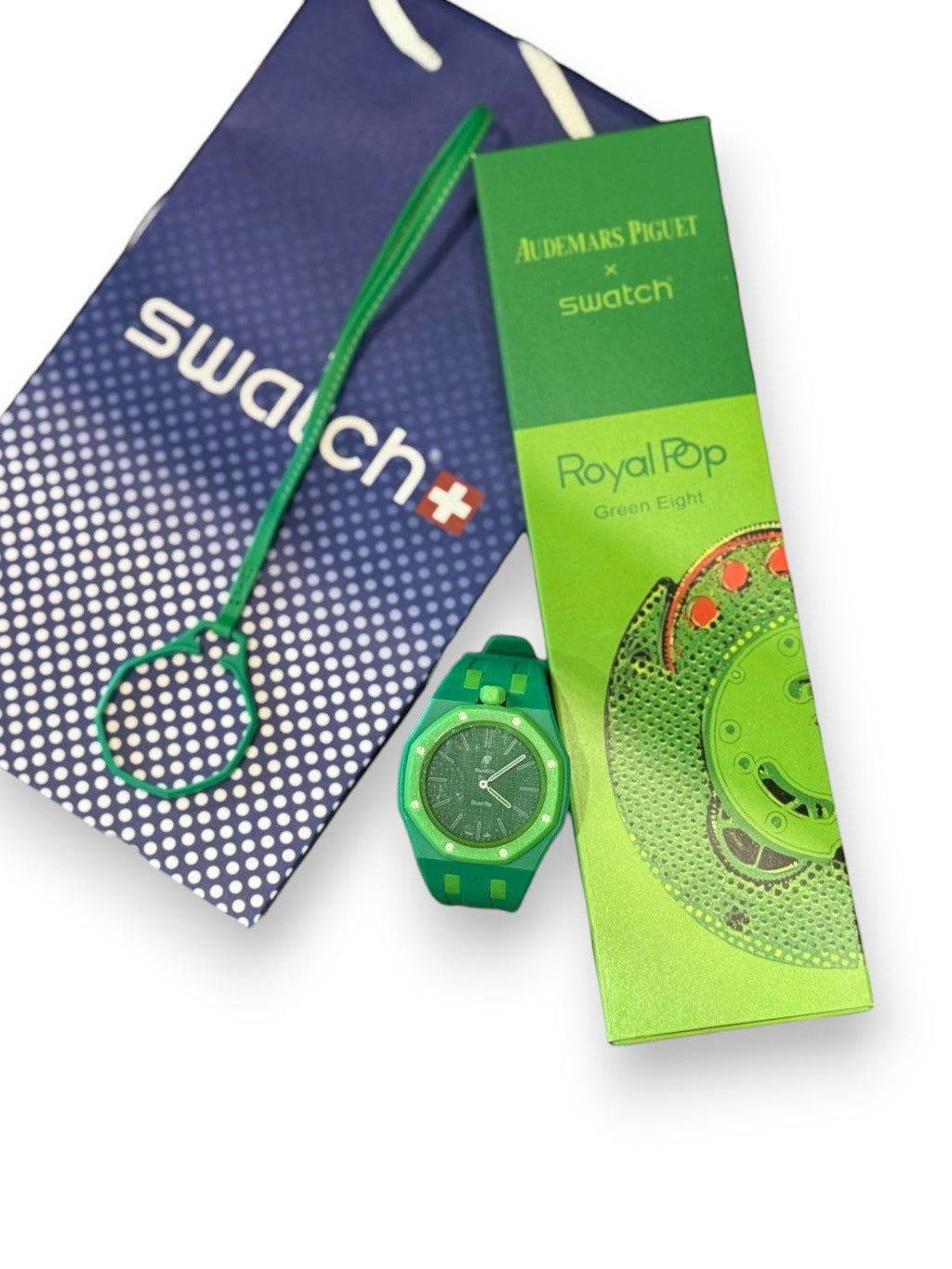 Audemars Piguet X Swatch Royal Pop Green Eight Watch
