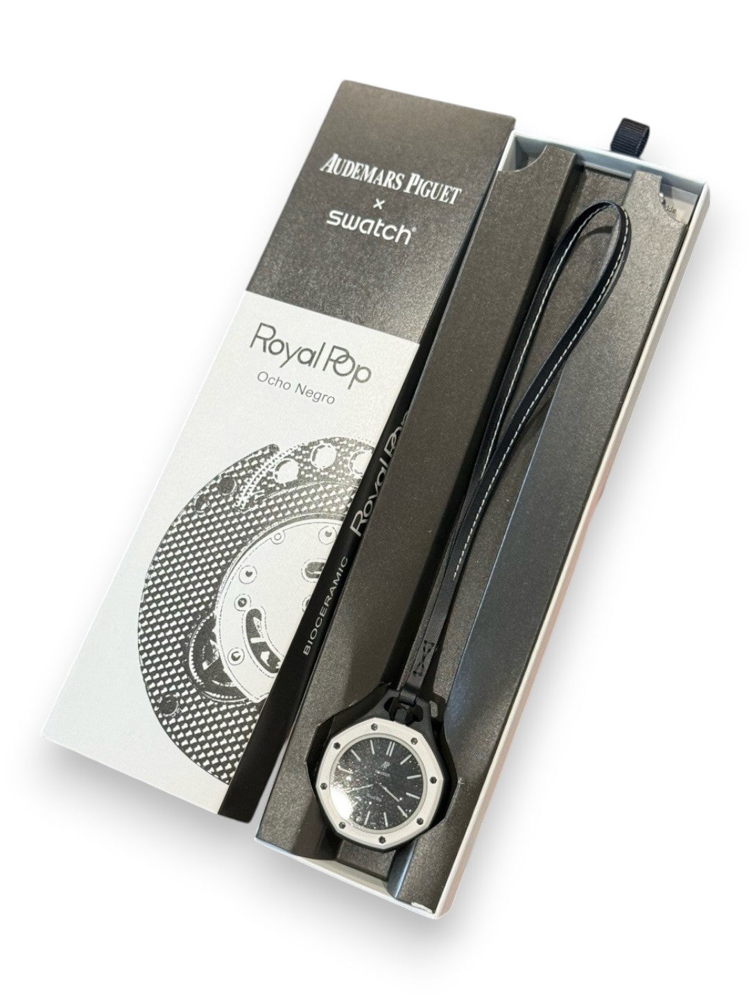 Audemars Piguet X Swatch Royal Pop Ocho Negro Watch
