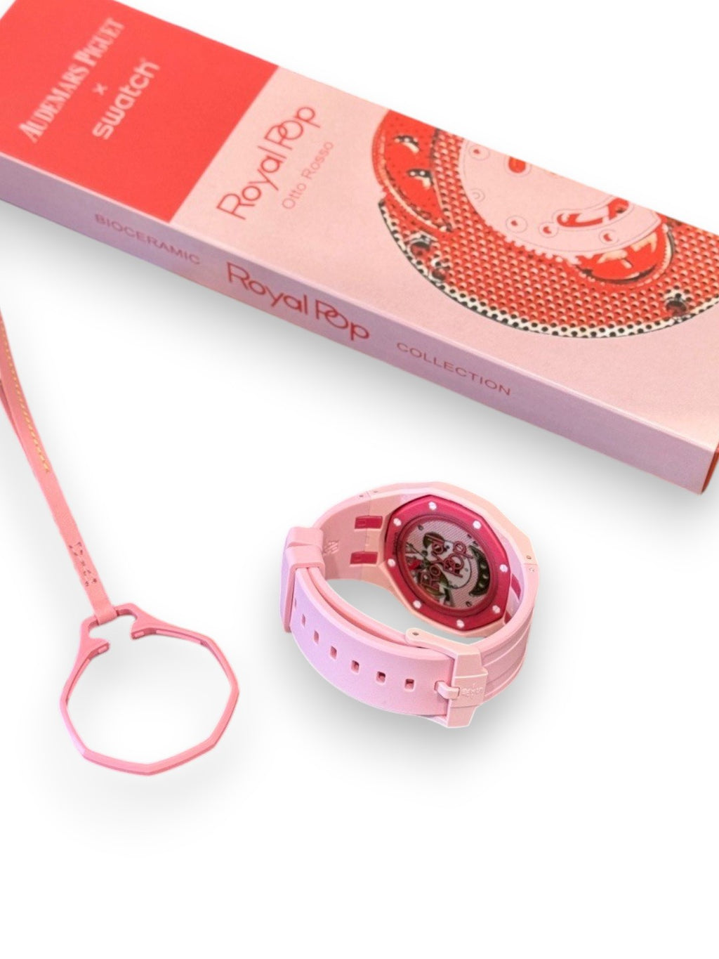 Audemars Piguet X Swatch Royal Pop Otto Rosso Watch