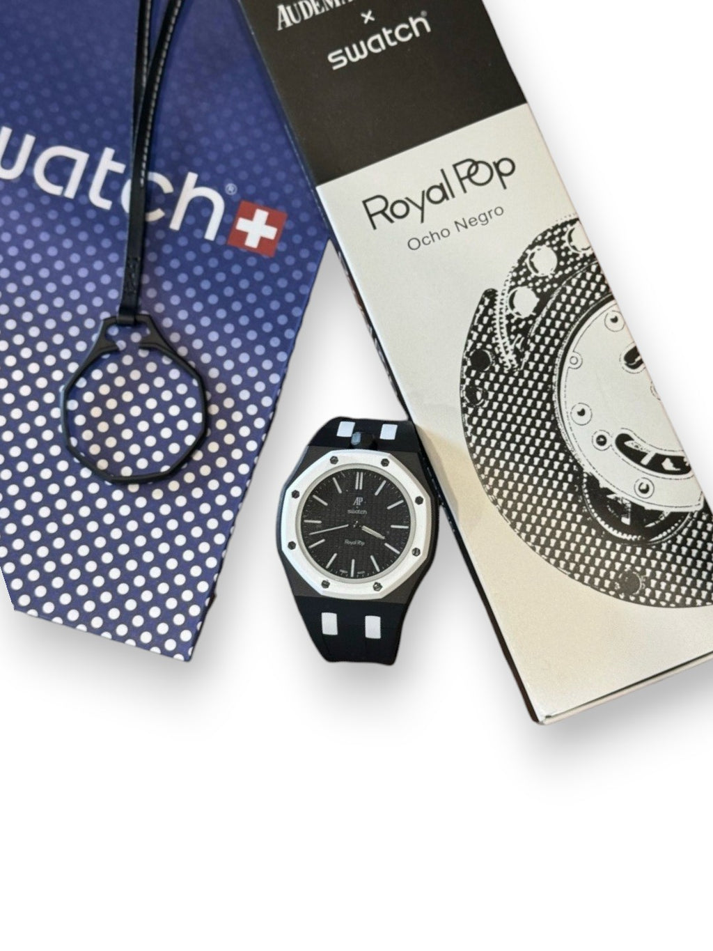 Audemars Piguet X Swatch Royal Pop Ocho Negro Watch