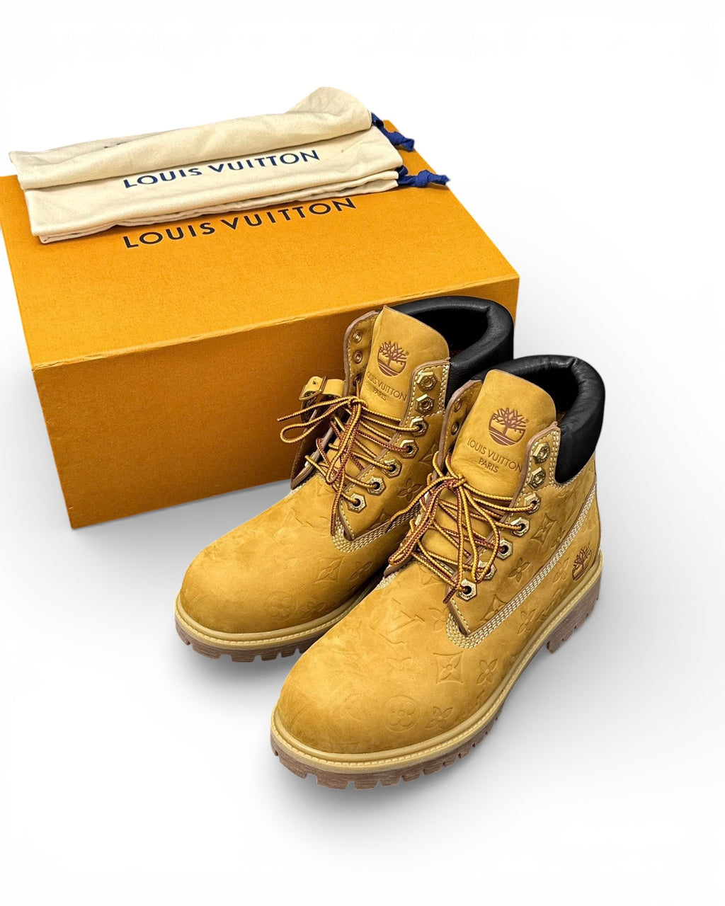 Louis Vuitton X Timberland Boots