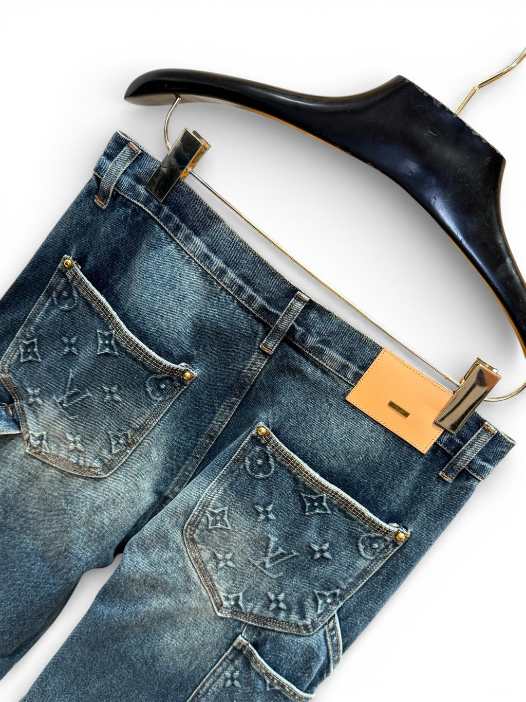 Louis Vuitton Denim Carpenter Pants