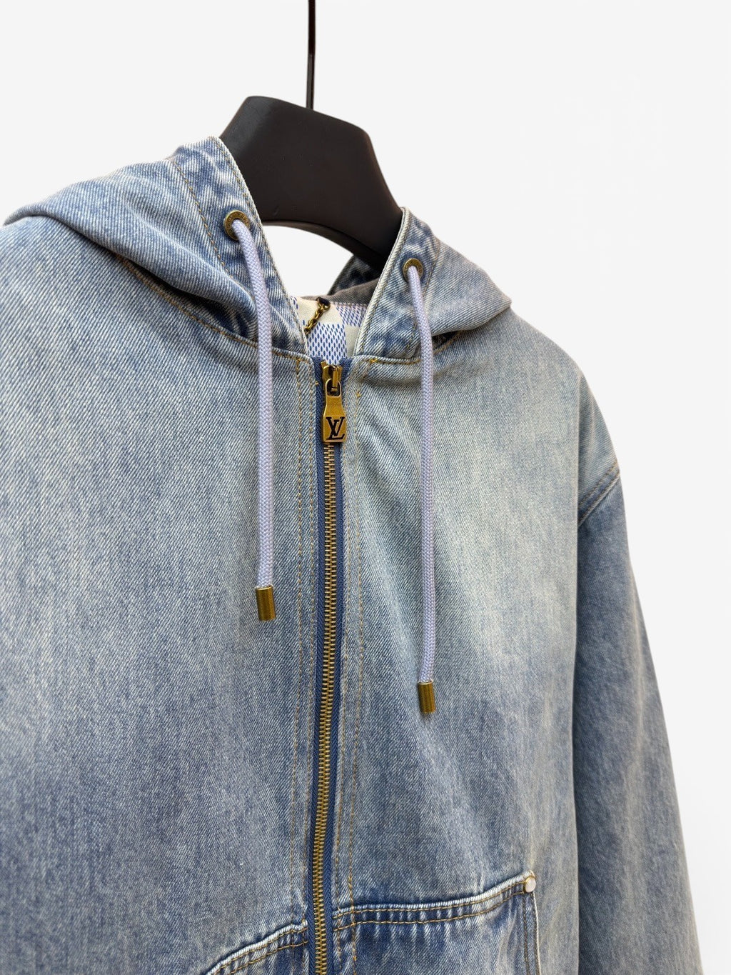 Louis Vuitton Denim Hoodie